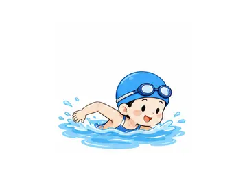 swim illustration