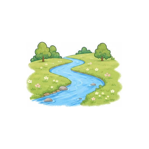 river illustration