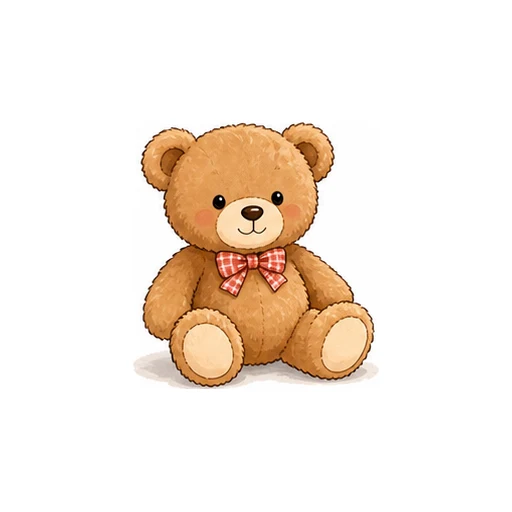 teddy bear illustration