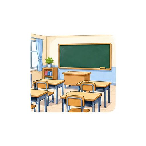 classroom illustration