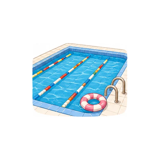 swimming pool illustration