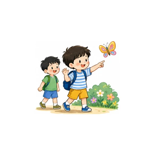 Come and see! illustration
