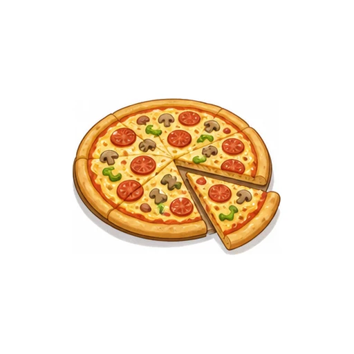 pizza illustration