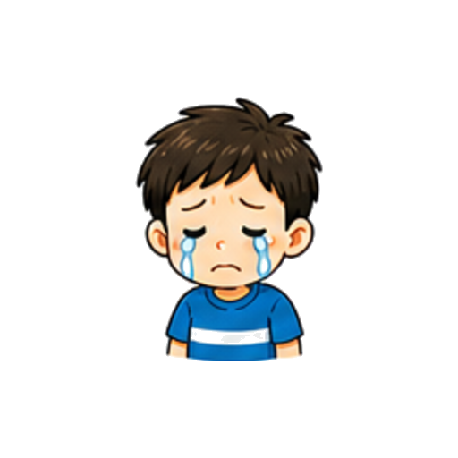sad illustration