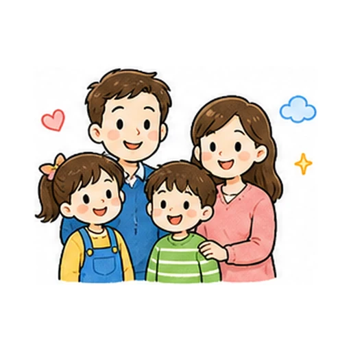 family illustration