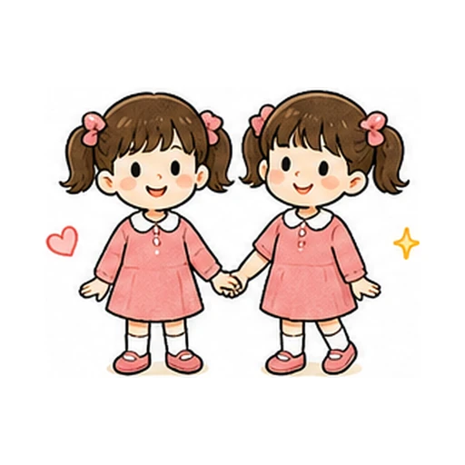 twin illustration