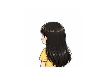 hair illustration