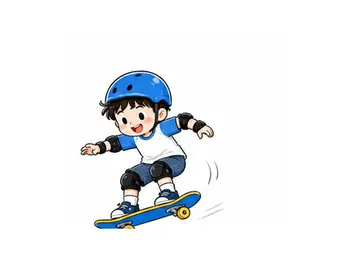 skateboard illustration