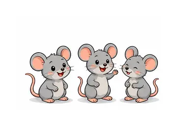 mouse (pl. mice) illustration