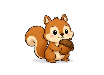 squirrel illustration
