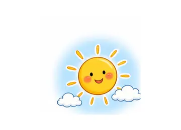 sunny illustration