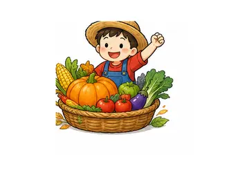 have a big harvest illustration