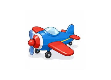toy plane illustration