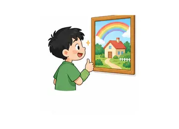 What a lovely picture! illustration