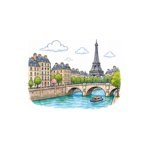 Paris illustration