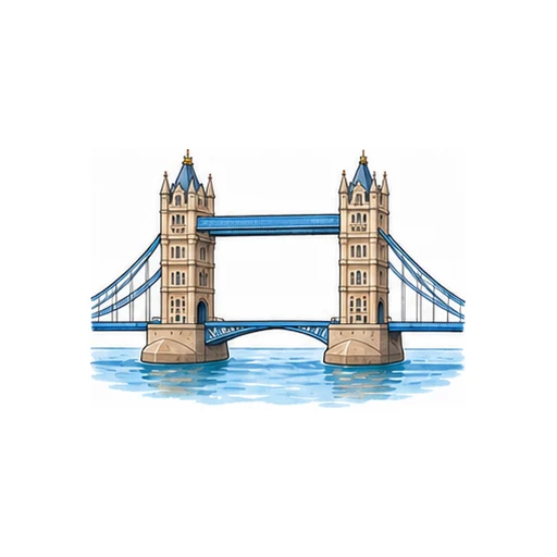 Tower Bridge illustration