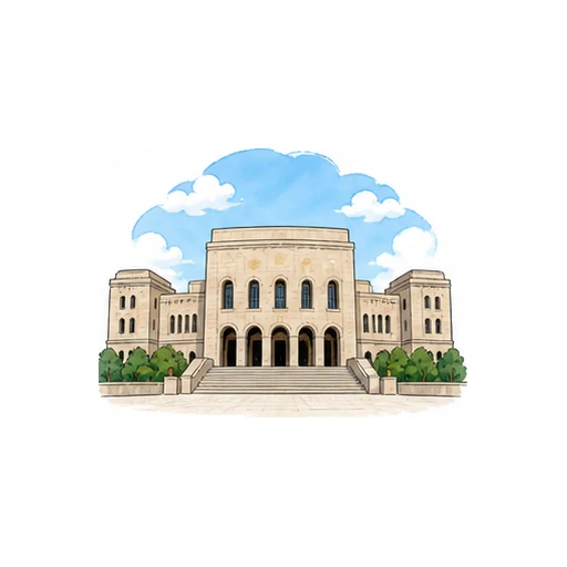 Yan'an Revolutionary Memorial Hall illustration