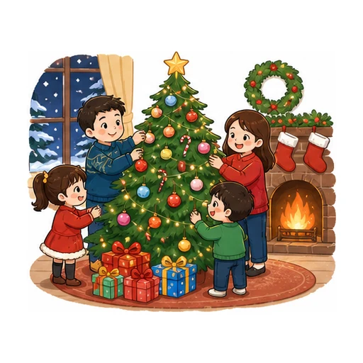 Christmas illustration