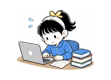 busy illustration