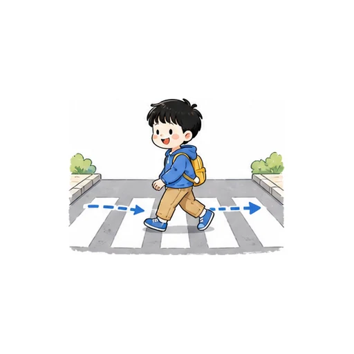 across illustration