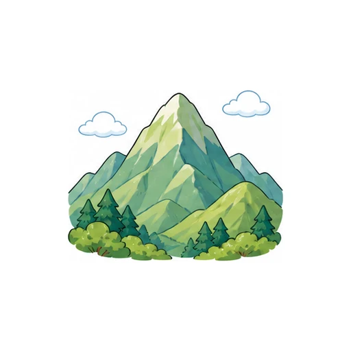 mountain illustration