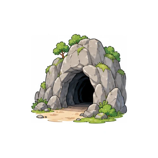 cave illustration