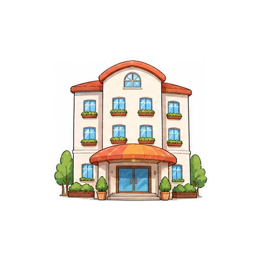 hotel illustration