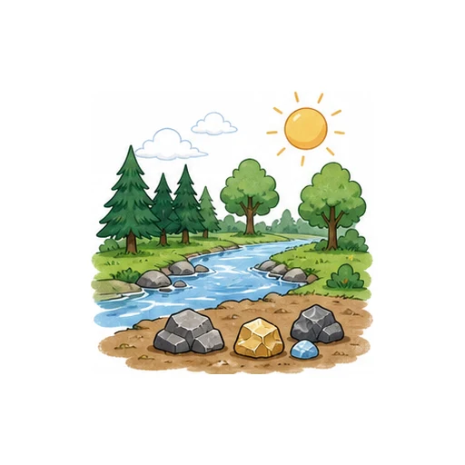 natural resources illustration