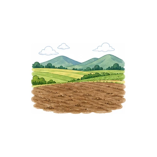 land illustration