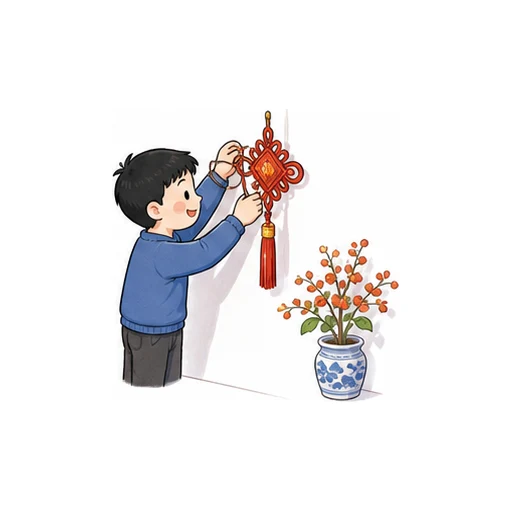 put up illustration
