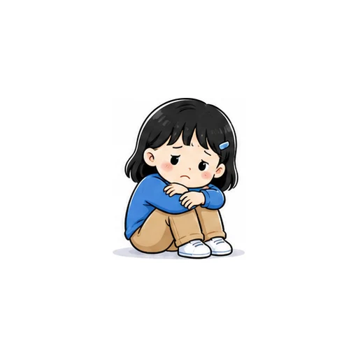 unhappy illustration