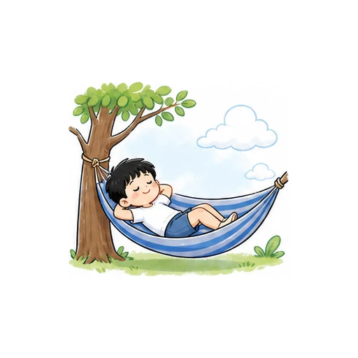 relaxed illustration