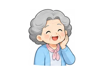 grandma illustration