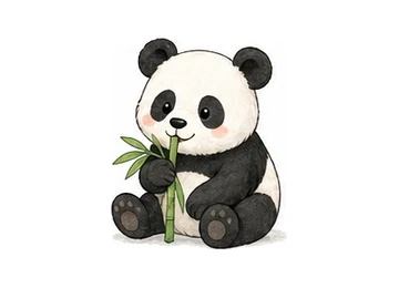 panda illustration