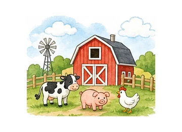 farm illustration