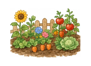 garden illustration