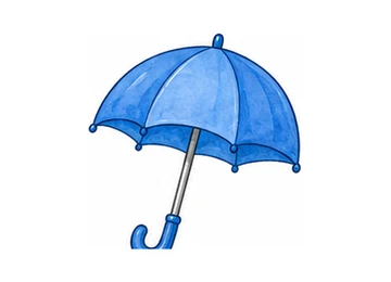 blue illustration