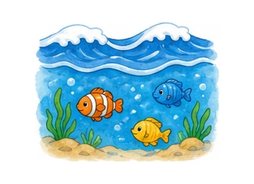 sea illustration