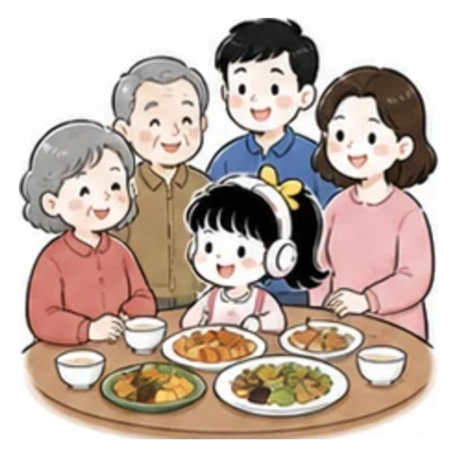 get together illustration