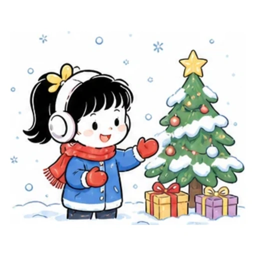 December illustration