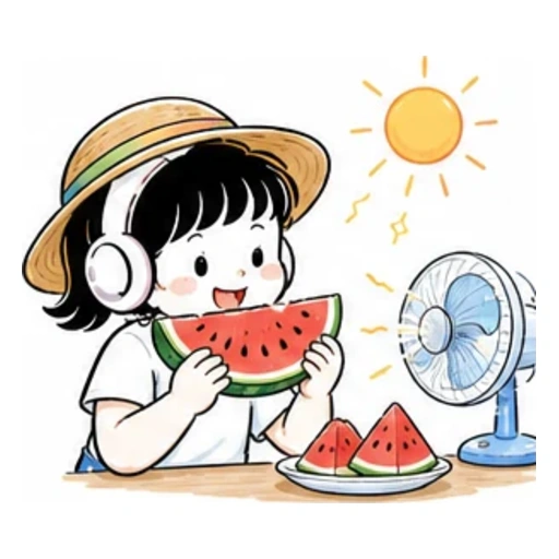 August illustration