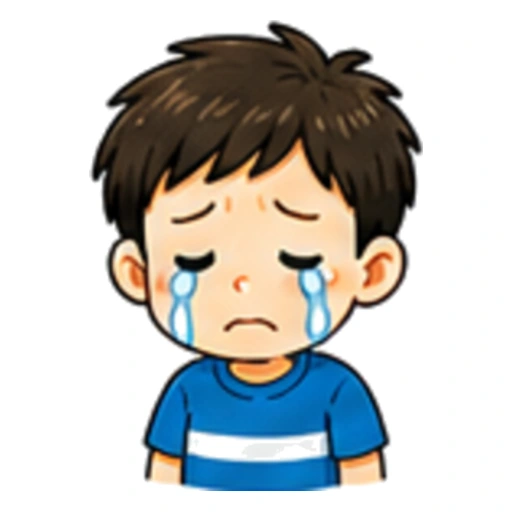 sad illustration