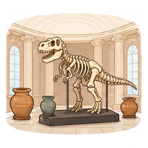 museum illustration