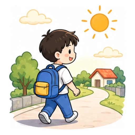 afternoon illustration