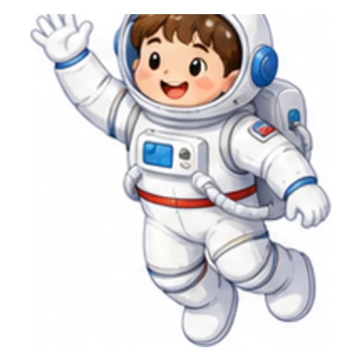 astronaut illustration