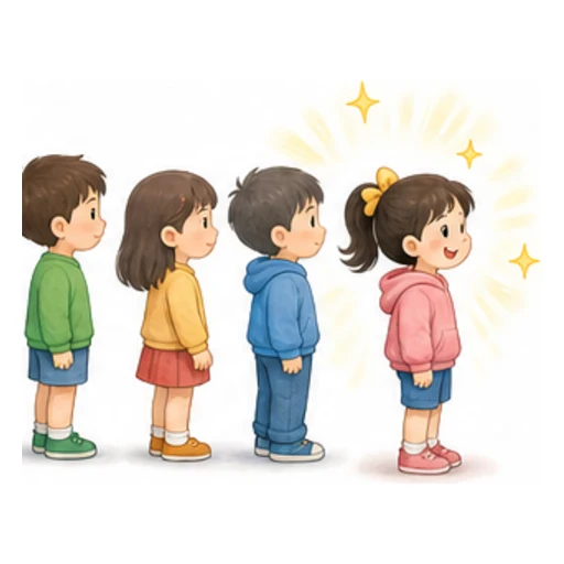 at the end of illustration