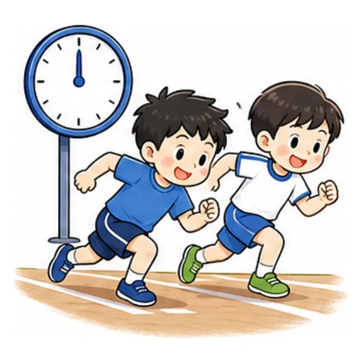 at the same time illustration