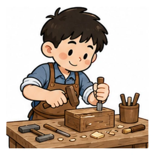 at work illustration