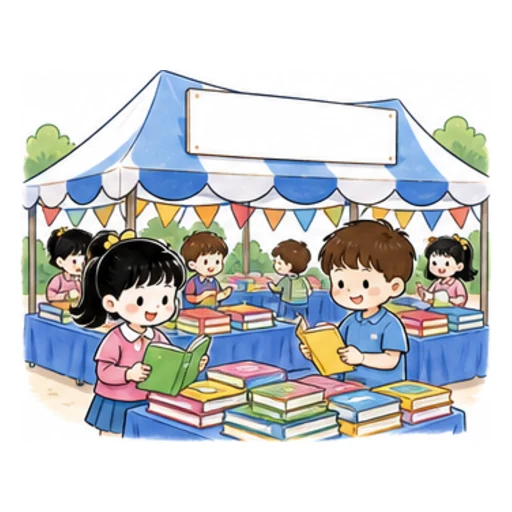 book fair illustration