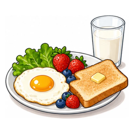 breakfast illustration